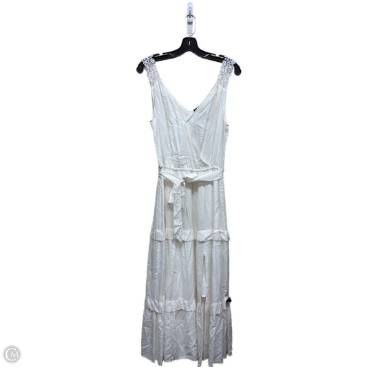 Dress Casual Maxi By Paige In White, Size: M