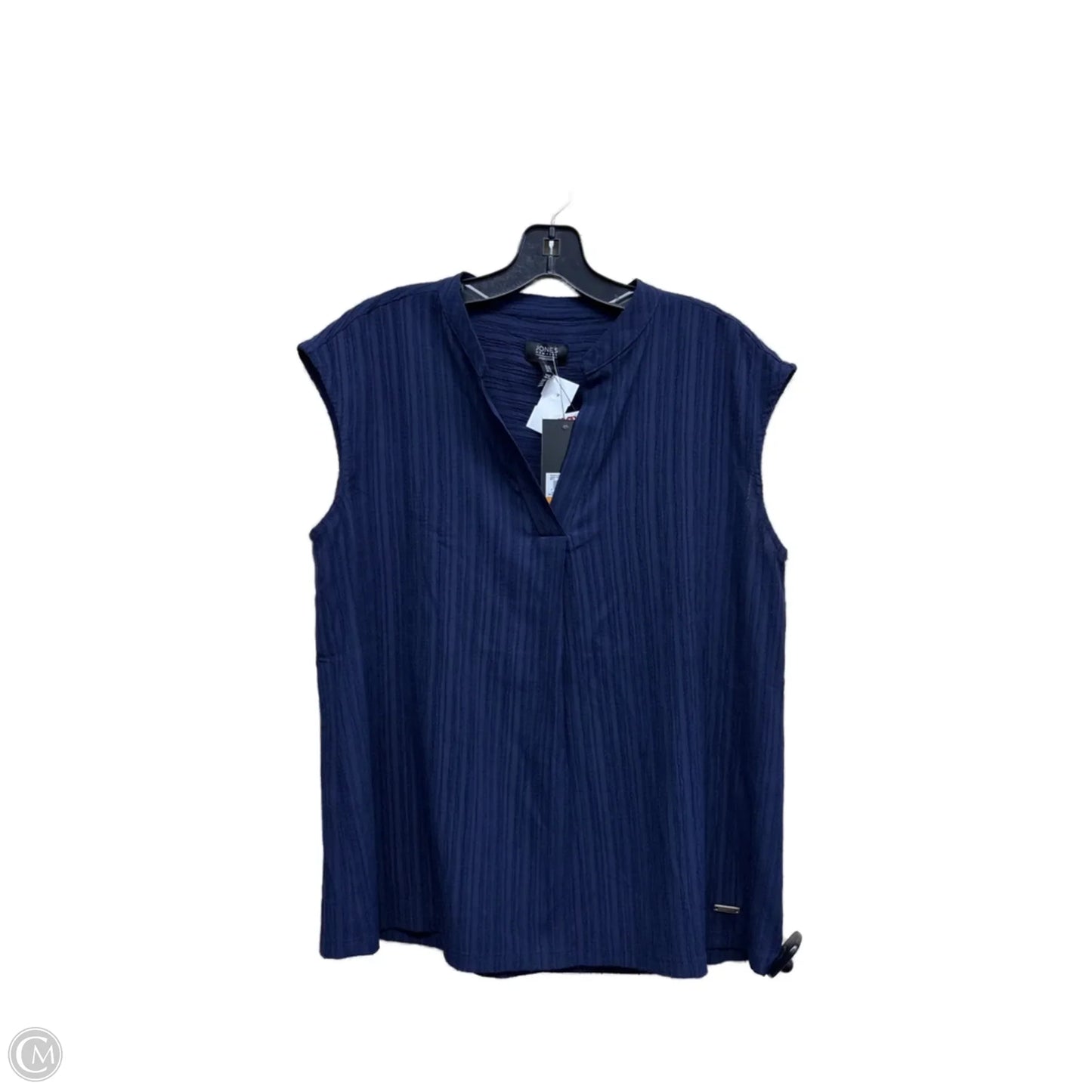 Top Short Sleeve By Jones New York In Blue, Size: S