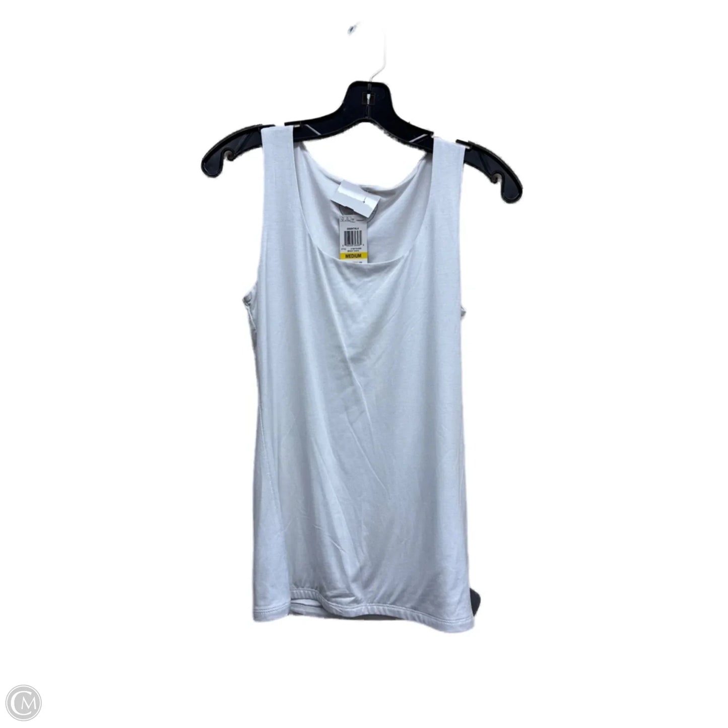Top Sleeveless By Inc In White, Size: M