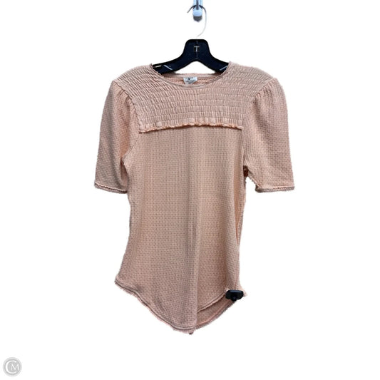 Top Short Sleeve By We The Free In Orange, Size: S