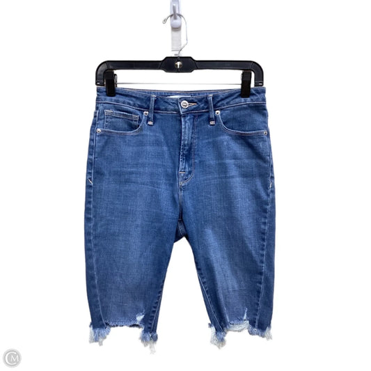 Shorts By Good American In Blue Denim, Size: 4