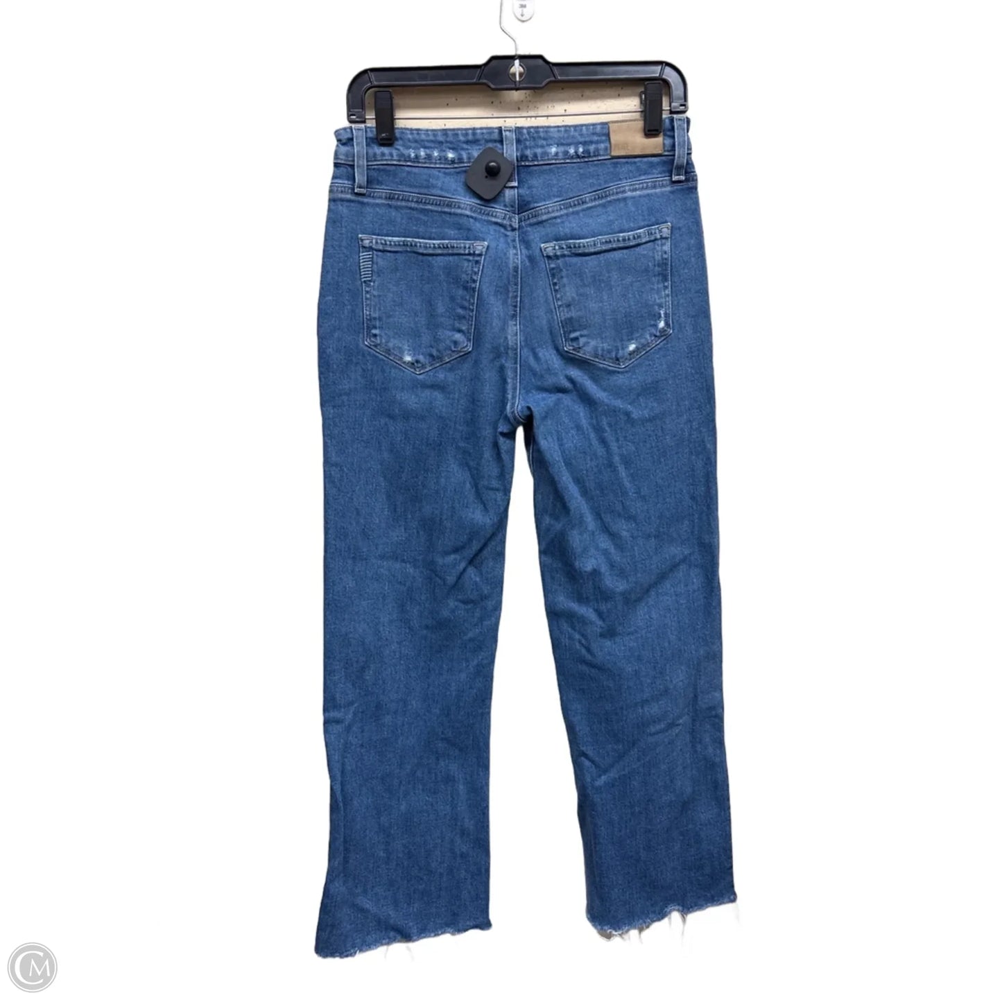 Jeans Straight By Paige In Blue Denim, Size: 2