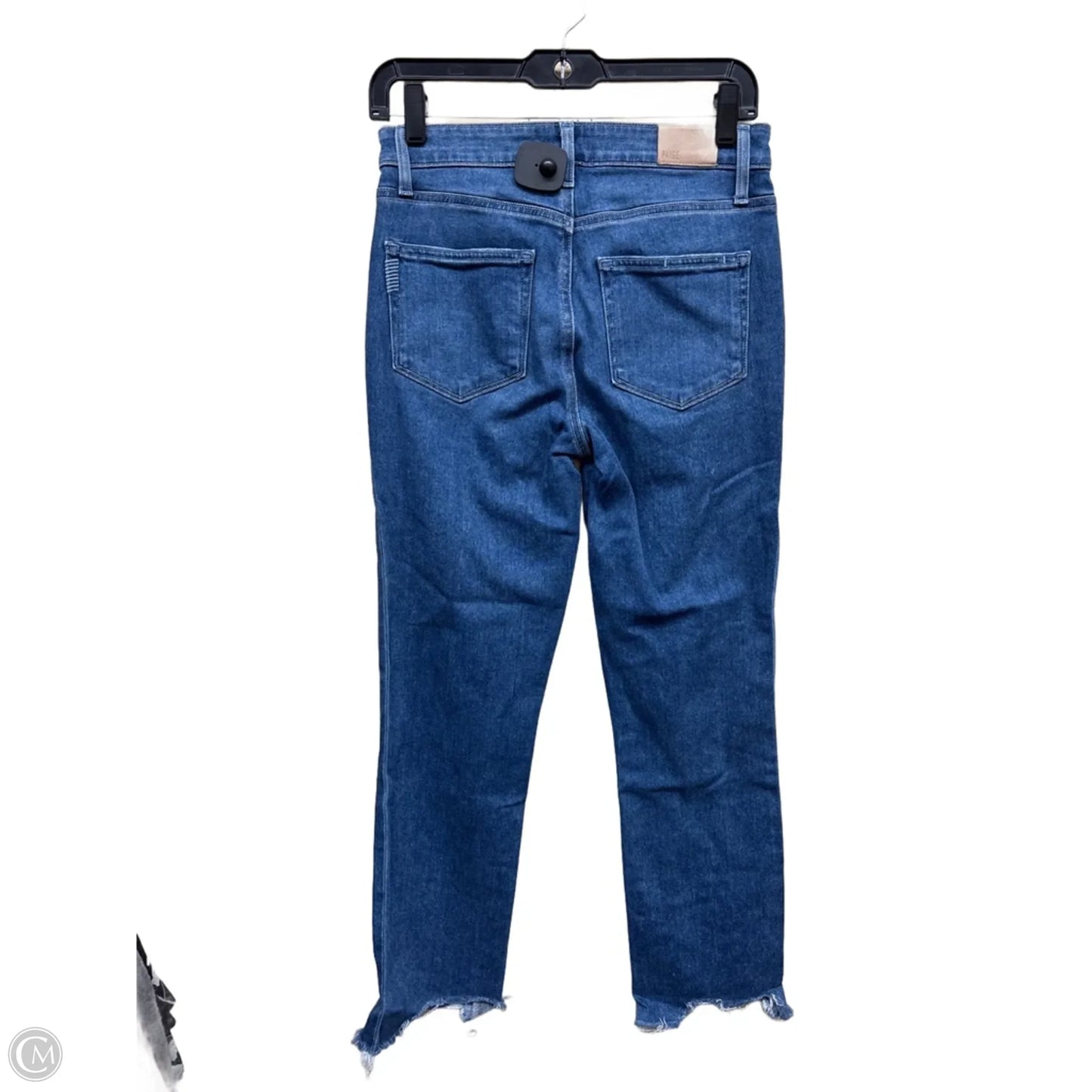 Jeans Straight By Paige In Blue Denim, Size: 2