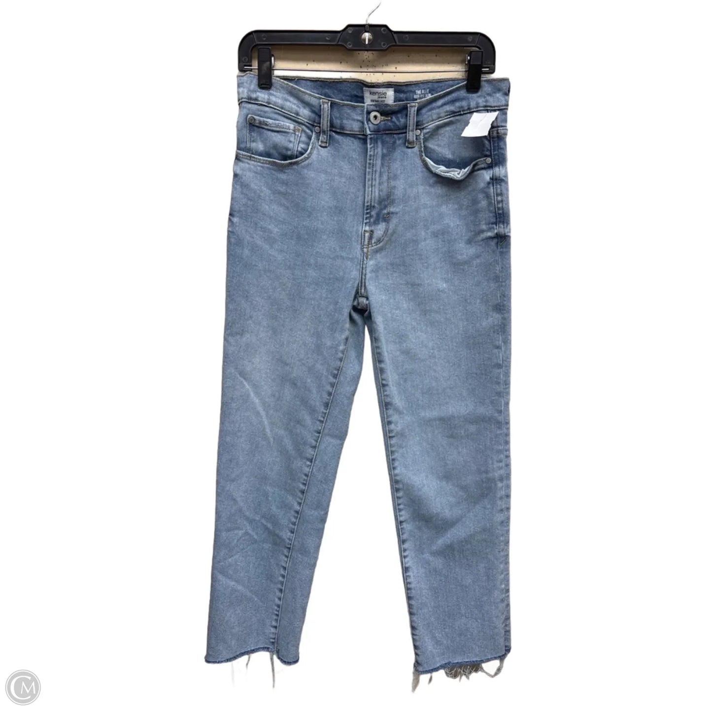 Jeans Straight By Kensie In Blue Denim, Size: 8