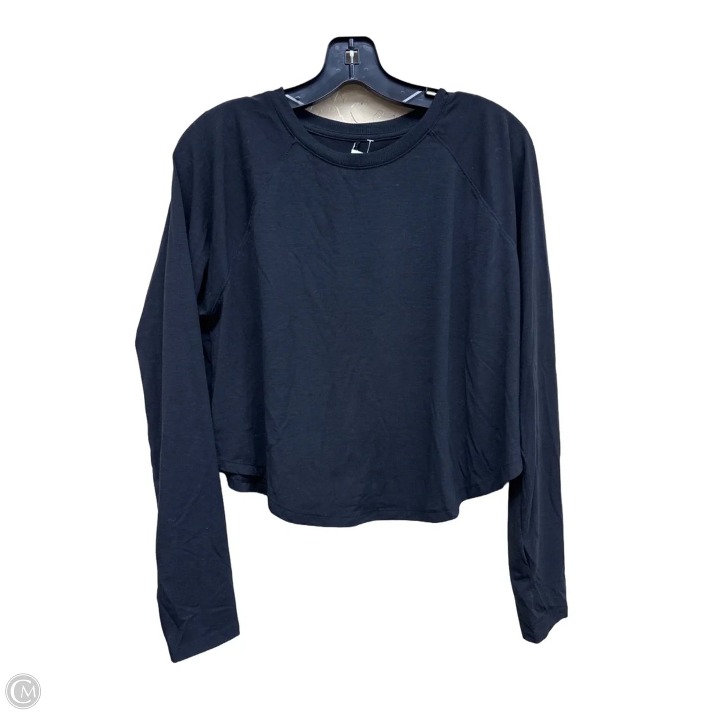 Top Long Sleeve By All In Motion In Black, Size: S