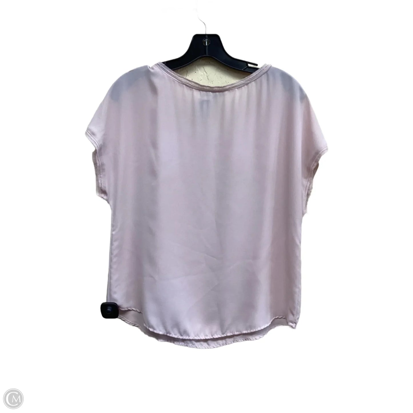 Top Short Sleeve By Banana Republic In Pink, Size: S