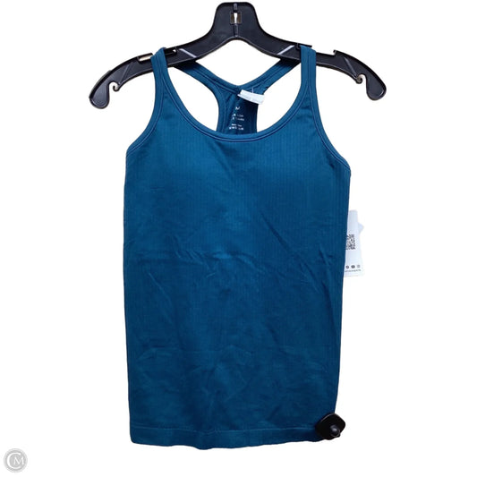 Athletic Tank Top By Clothes Mentor In Blue, Size: M