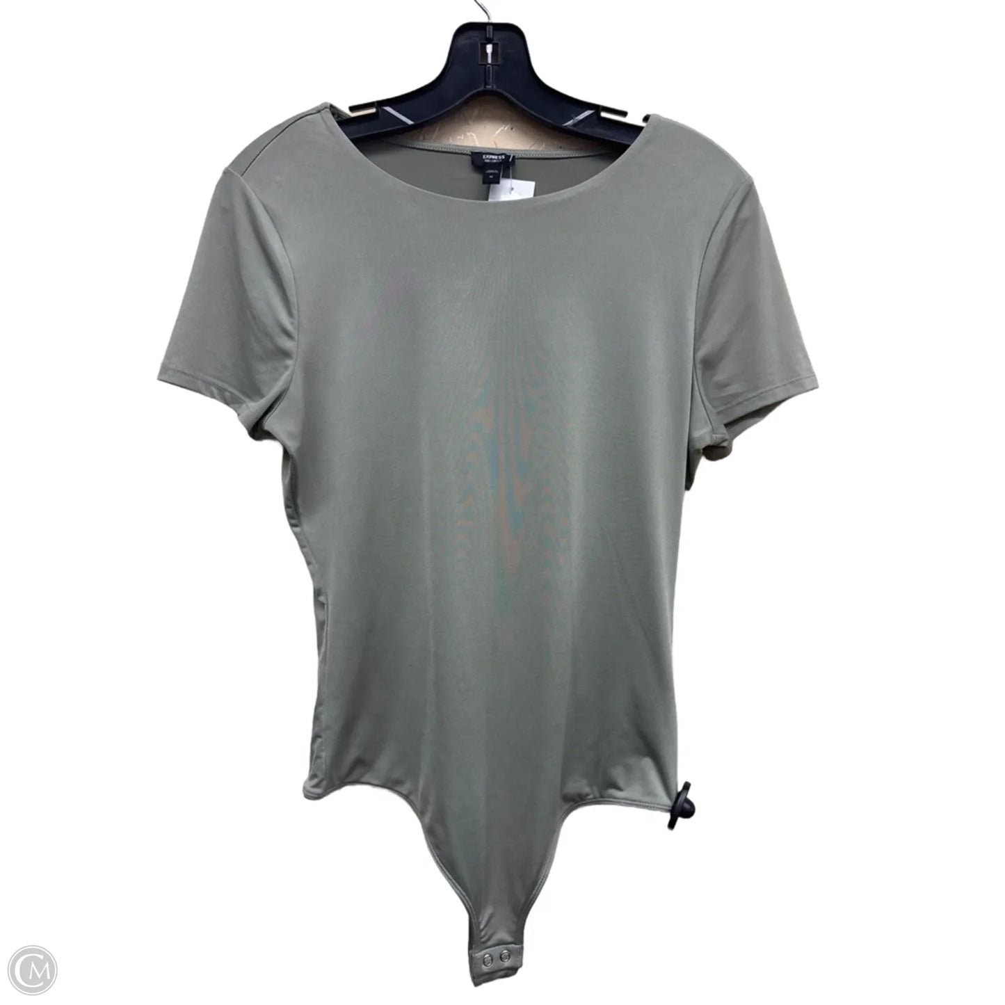 Bodysuit By Express In Green, Size: M