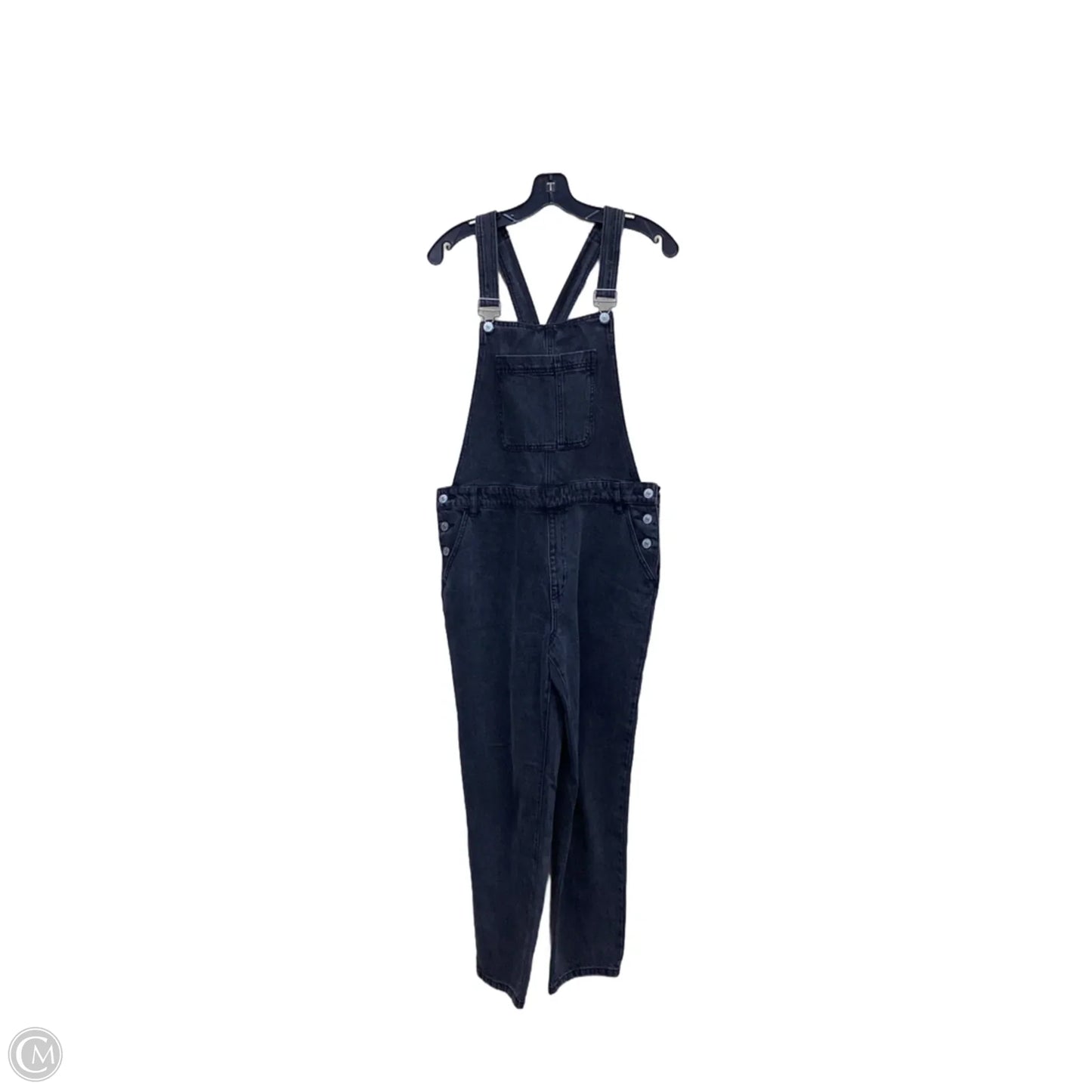 Overalls By Forever 21 In Black Denim, Size: 10