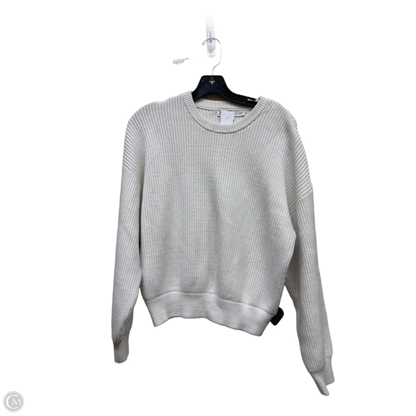 Sweater By Zara In White, Size: S
