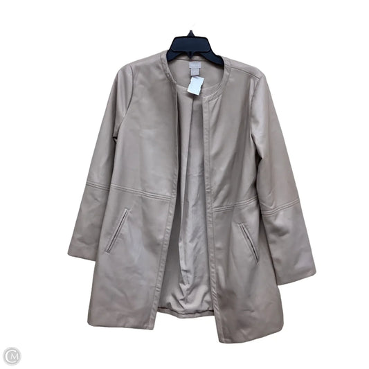Jacket Other By Chicos In Tan, Size: S