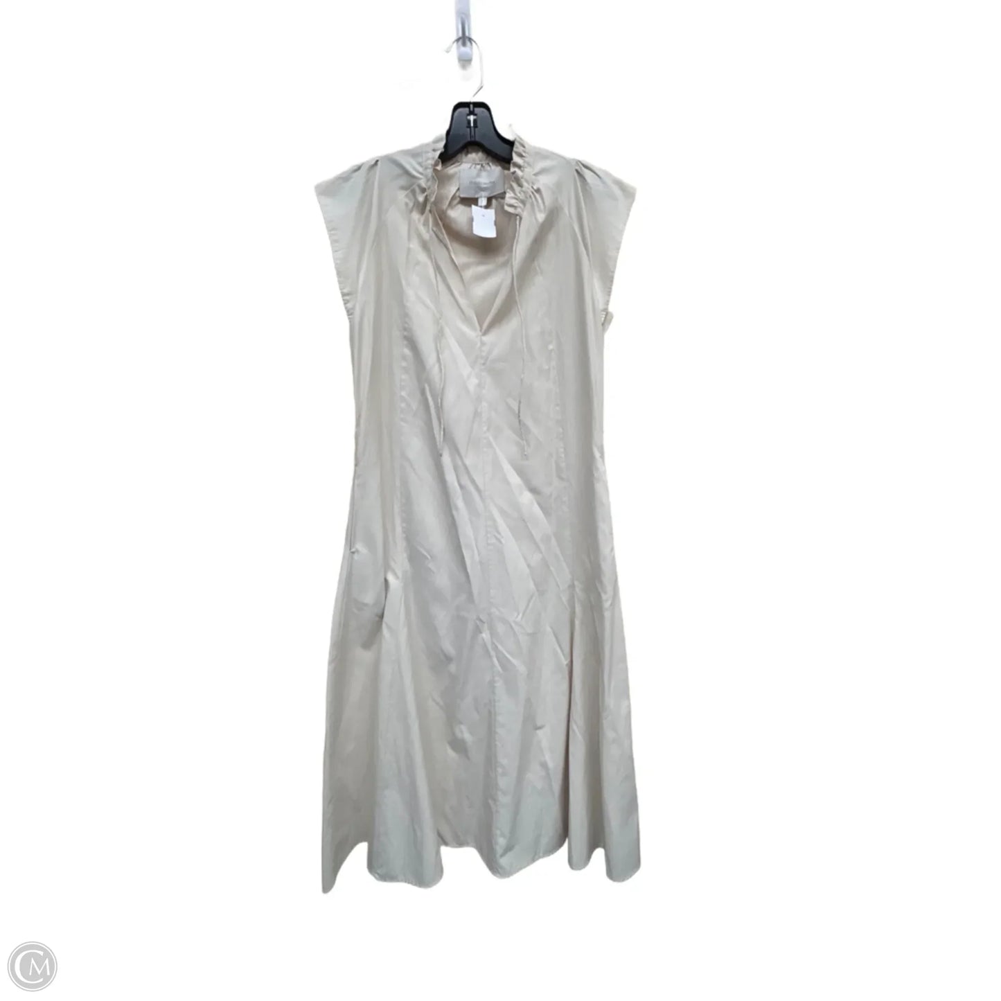 Dress Casual Maxi By Clothes Mentor In Tan, Size: S
