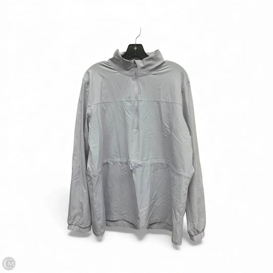 Athletic Jacket By Mono B In Purple, Size: L