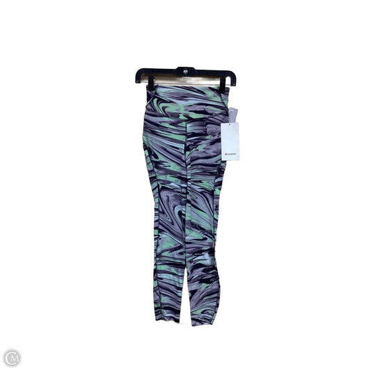 Athletic Pants By Lululemon In Multi-colored, Size: 4