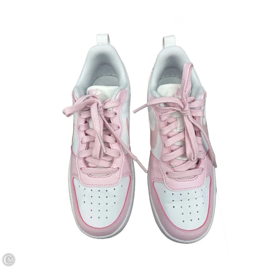 Shoes Sneakers By Nike In Pink & White, Size: 7