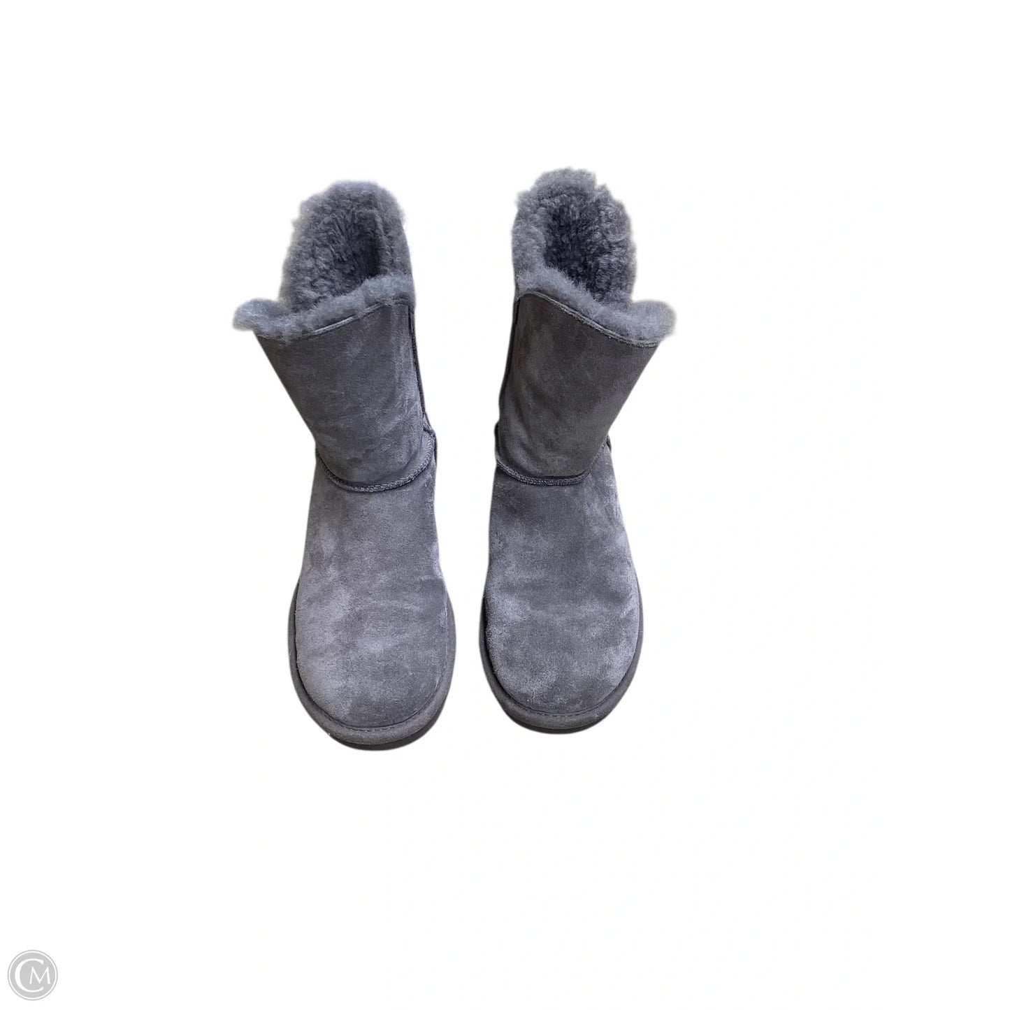 Boots Designer By Ugg In Grey, Size: 8