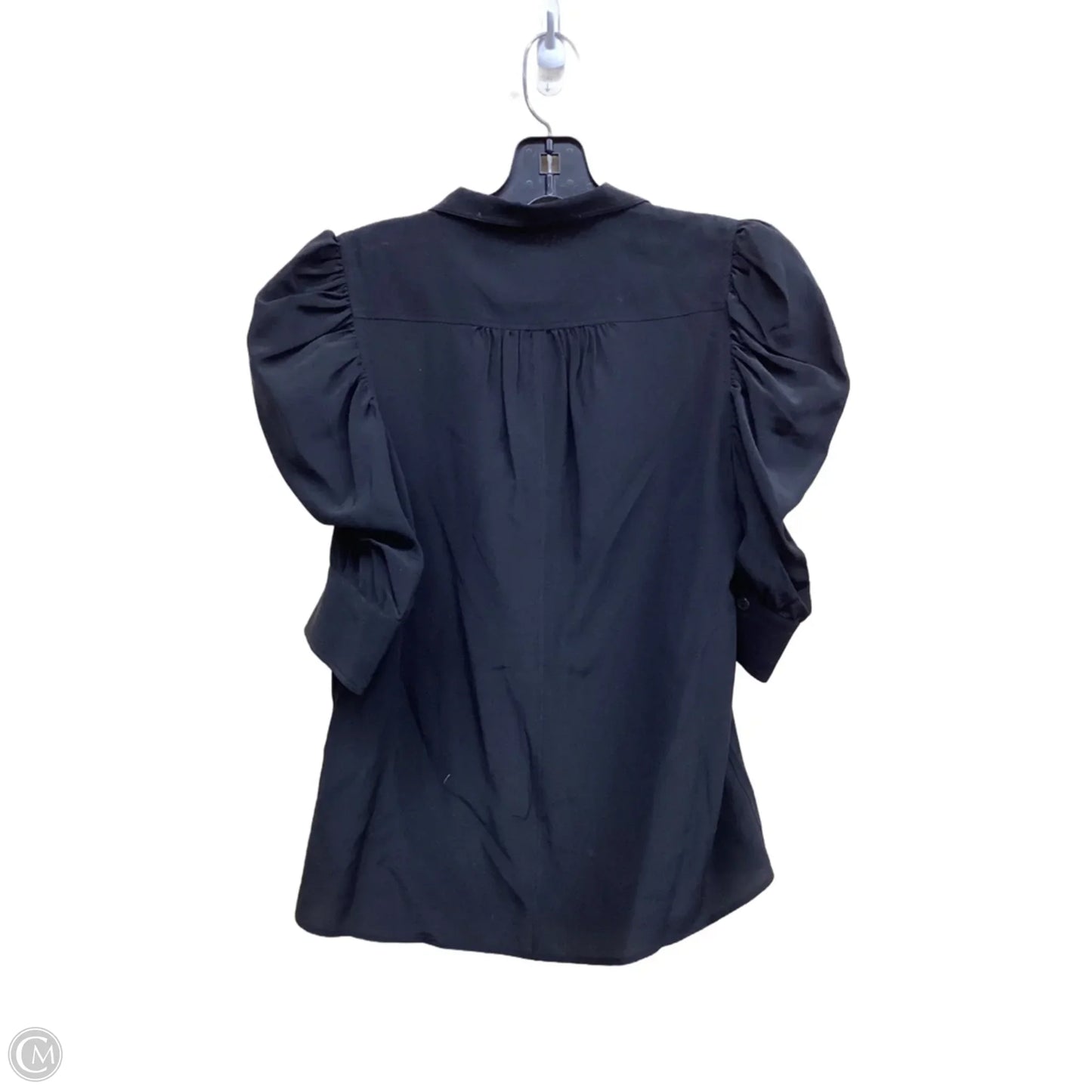 Top Short Sleeve By Frame In Black, Size: Xxs