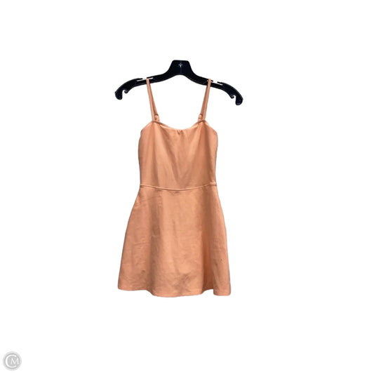 Athletic Dress By Alo In Orange, Size: Xxs