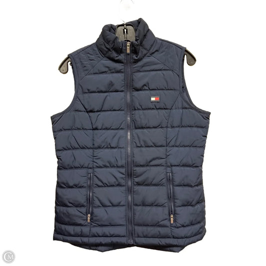Vest Puffer & Quilted By Tommy Hilfiger In Bronze, Size: M