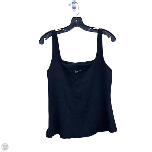 Athletic Tank Top By Nike In Black, Size: M