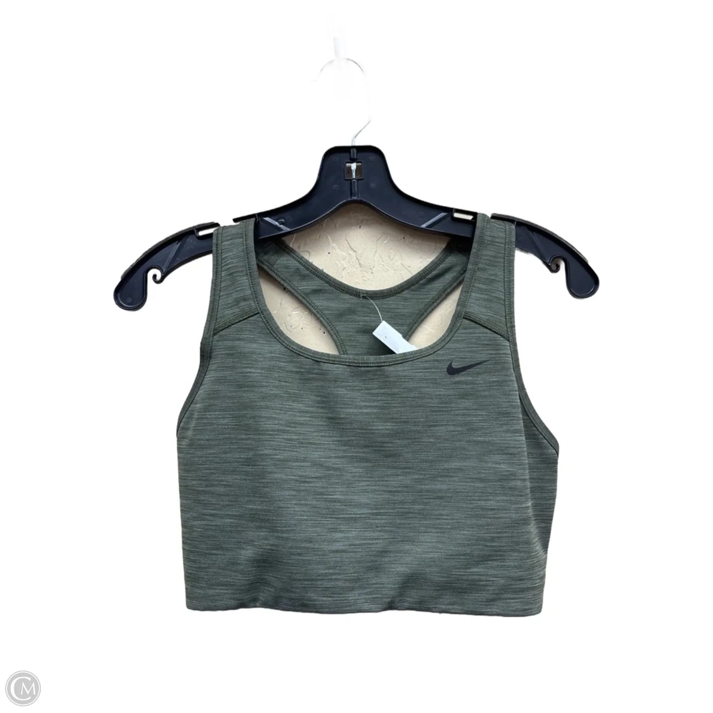 Athletic Bra By Nike In Green, Size: L