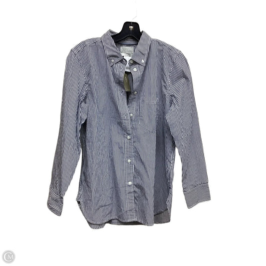 Top Long Sleeve By J. Crew In Striped Pattern, Size: S
