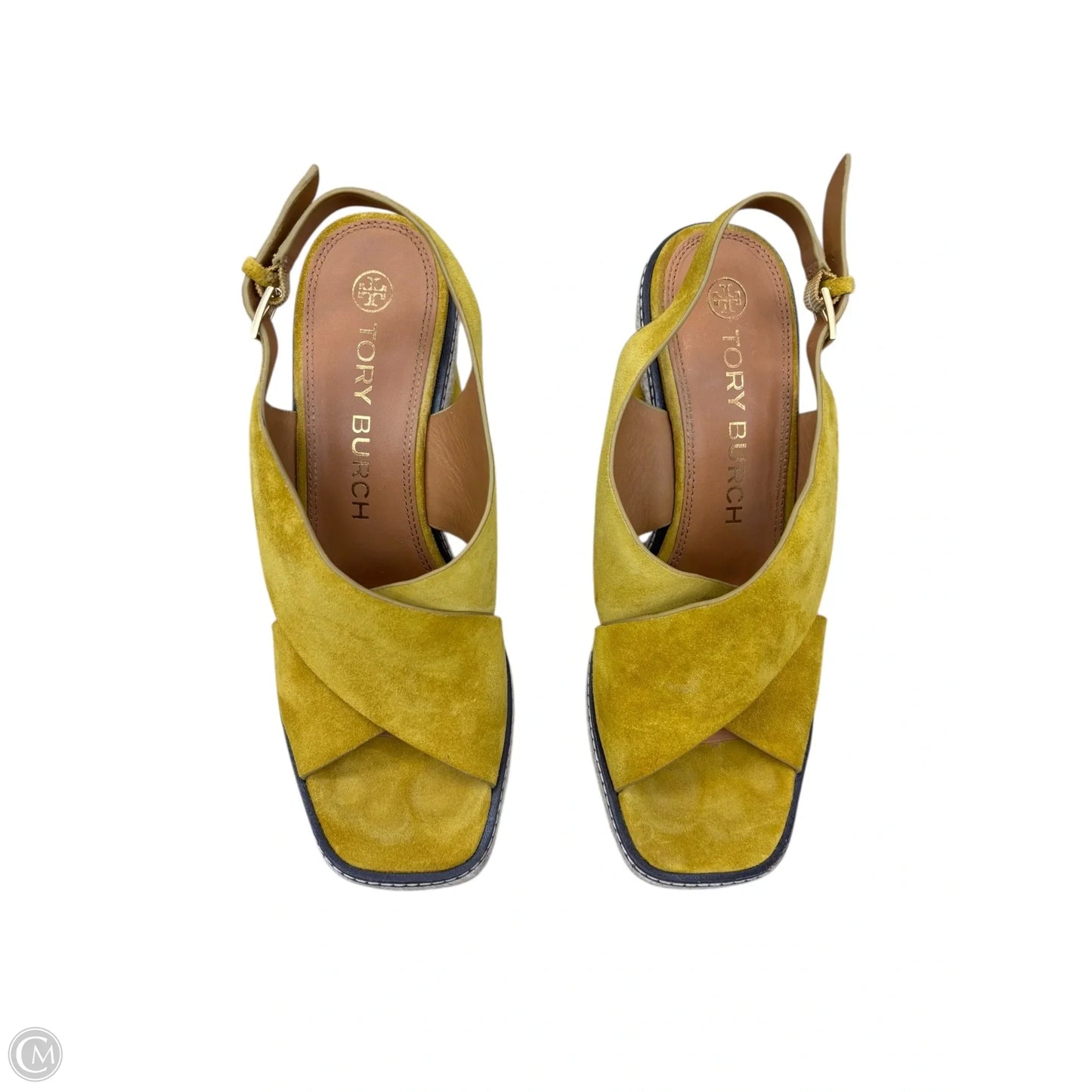 Shoes Designer By Tory Burch In Yellow, Size: 8.5