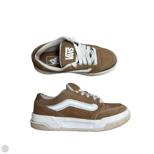 Shoes Sneakers By Vans In Tan, Size: 7
