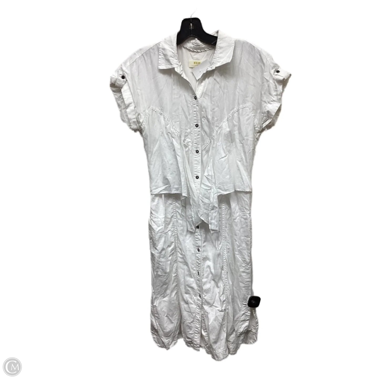 Dress Casual Midi By Maeve In White, Size: M