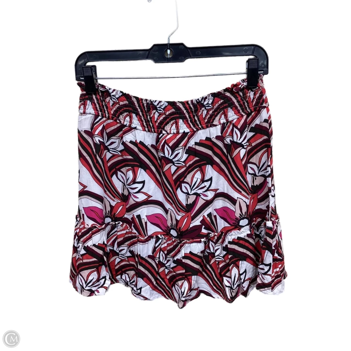 Skirt Mini & Short By Anthropologie In Maroon, Size: S