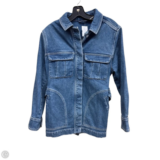 Jacket Denim By Clothes Mentor In Blue Denim, Size: Xs