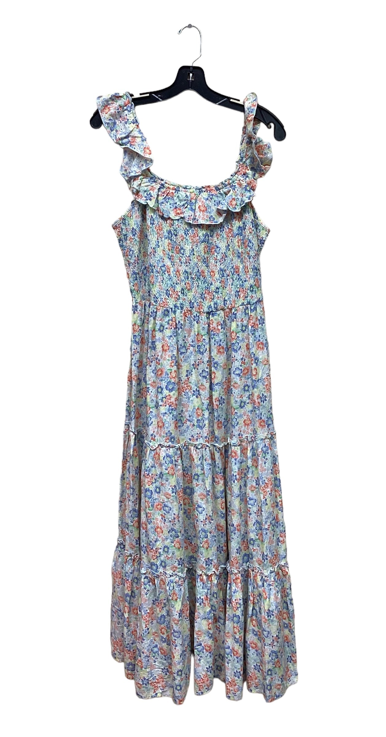 Floral Dress Casual Maxi Old Navy, Size M