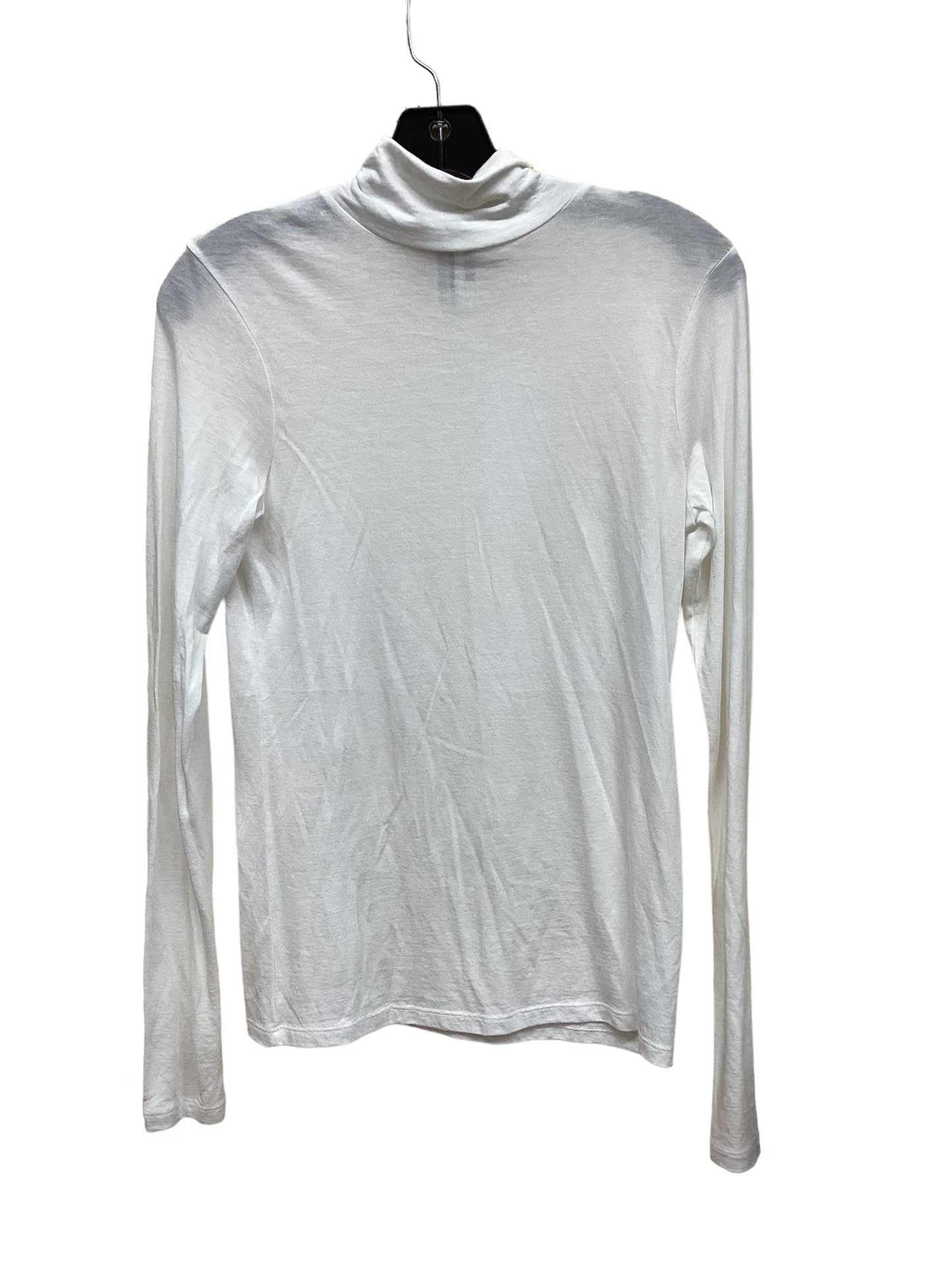 Top Long Sleeve By Vince Camuto In White, Size: S