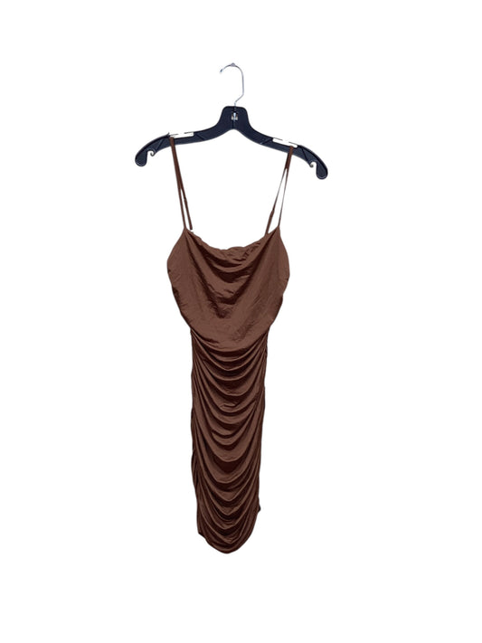 Dress Casual Short By Clothes Mentor In Brown, Size: S