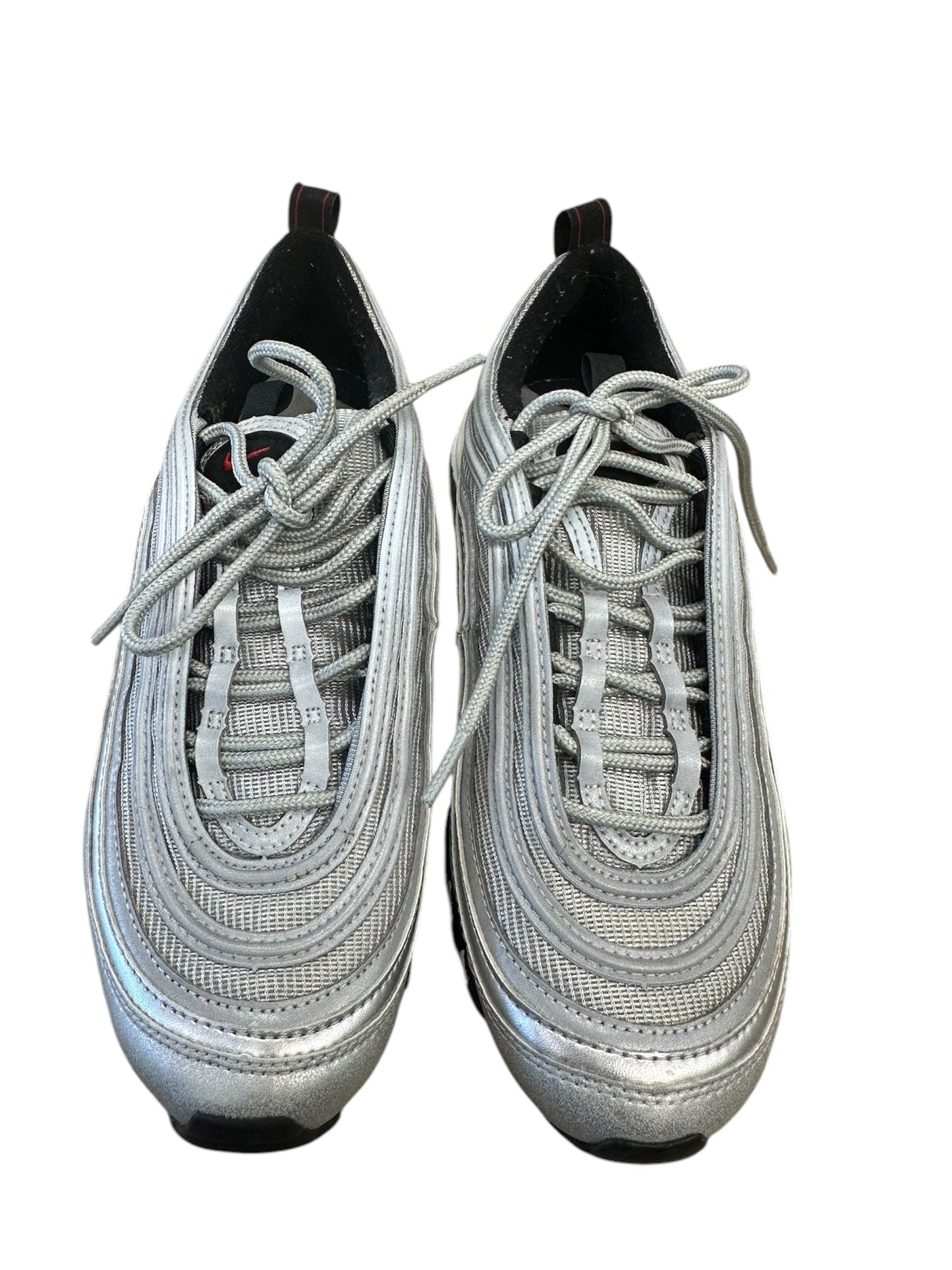 Shoes Athletic By Nike In Silver, Size: 6.5