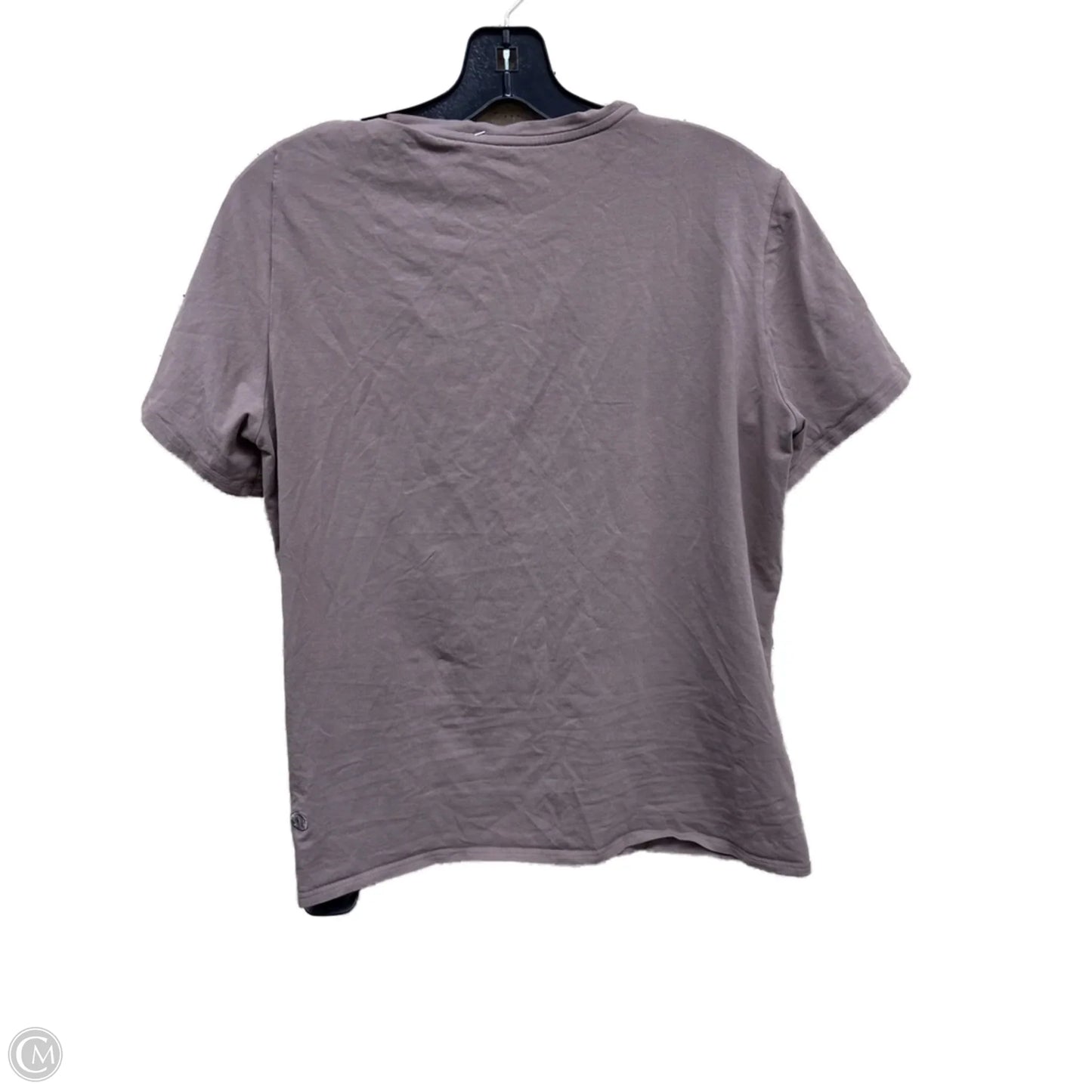 Athletic Top Short Sleeve By Lululemon In Mauve