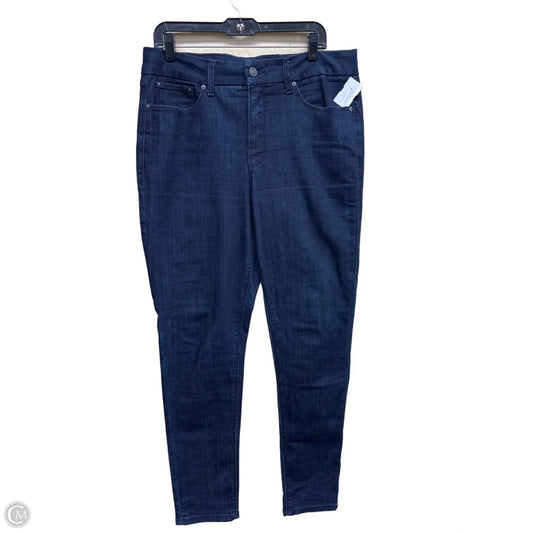 Jeans Skinny By Seven 7 In Blue Denim, Size: 14