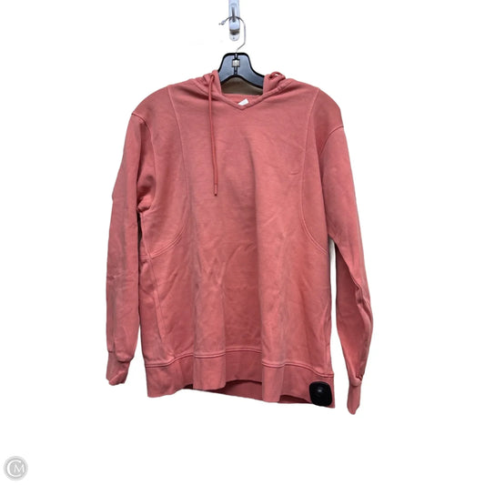 Athletic Sweatshirt Hoodie By Athleta In Peach, Size: Xxs