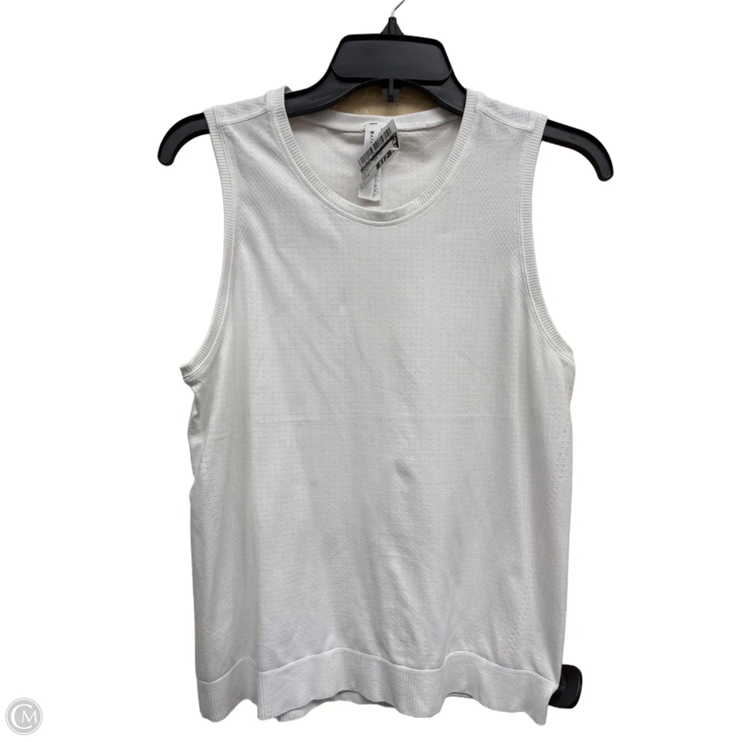 Athletic Tank Top By Athleta In White, Size: M