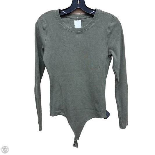 Bodysuit By Clothes Mentor In Green, Size: M