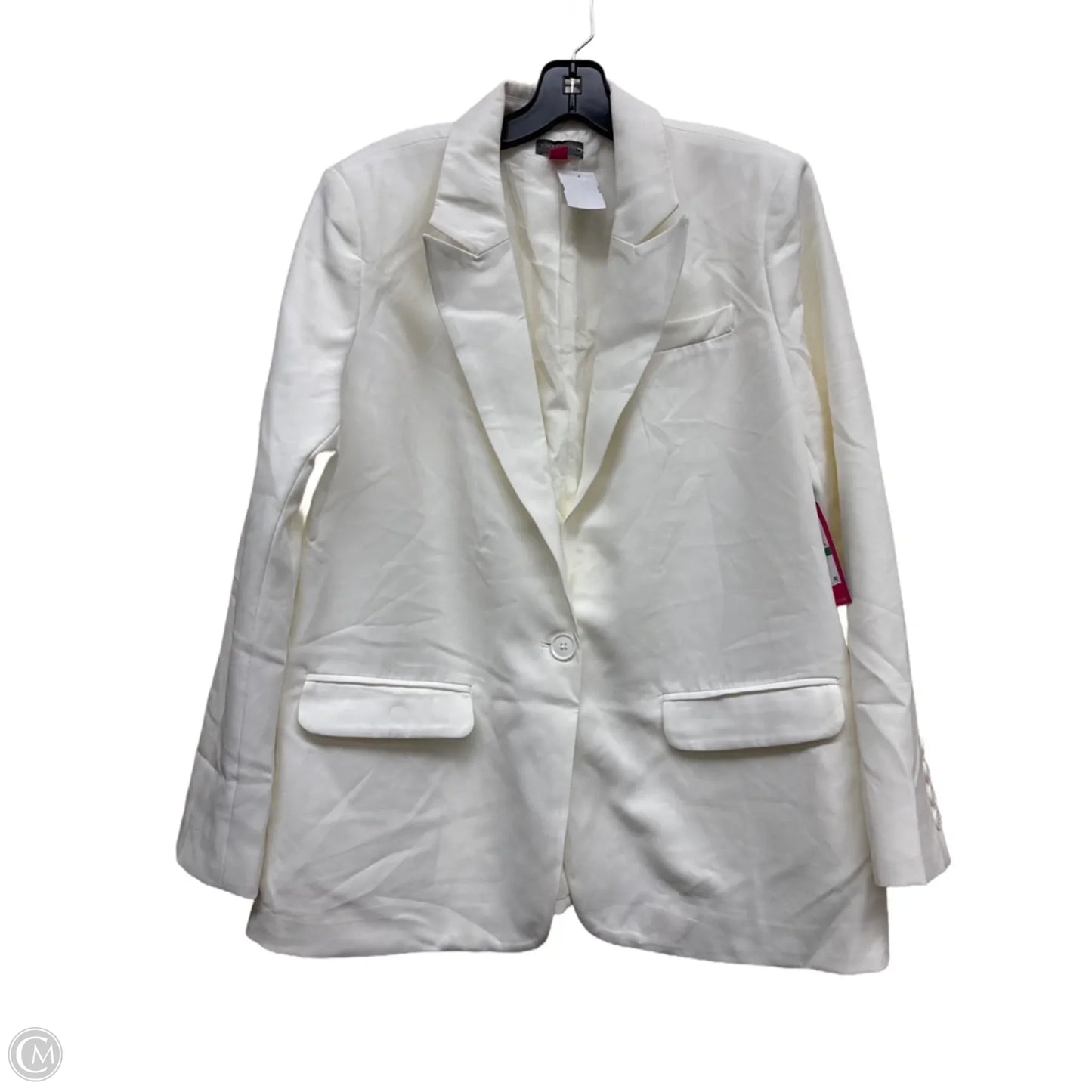 Blazer By Vince Camuto In Cream, Size: L