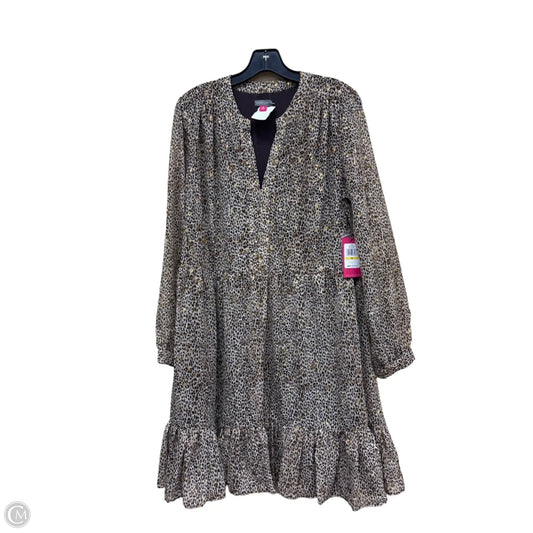 Dress Casual Short By Vince Camuto In Animal Print, Size: M