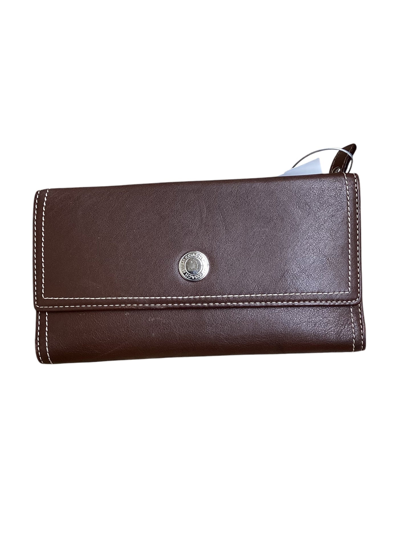 Wallet By Coach, Size: Large