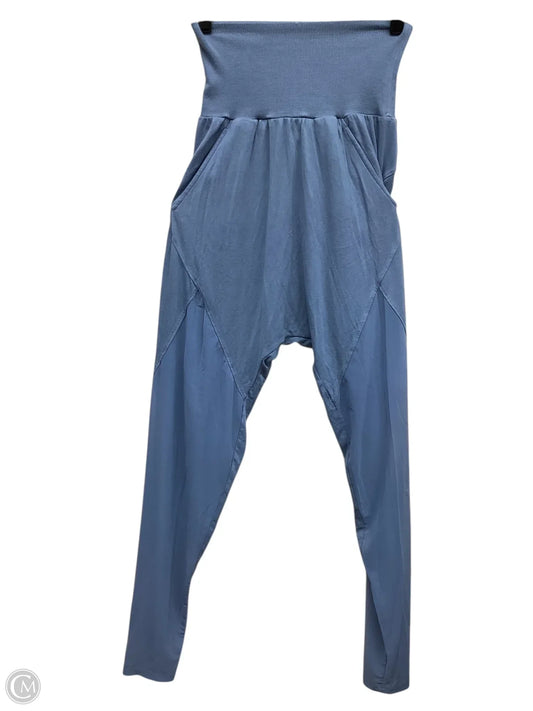 Athletic Leggings By Alo In Blue, Size: 0