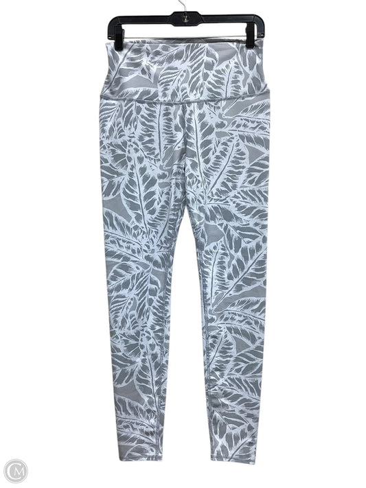 Athletic Leggings By Alo In Grey, Size: L