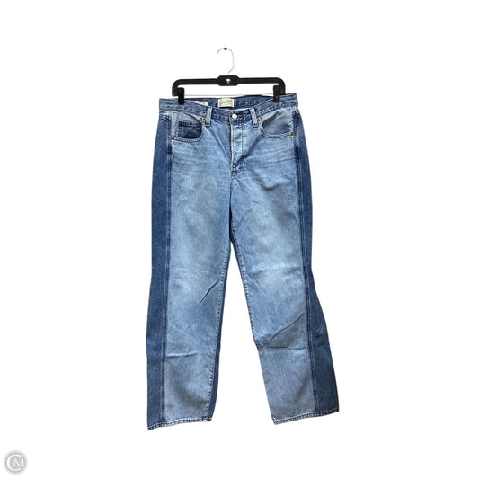 Jeans Wide Leg By Universal Thread In Blue Denim, Size: 10