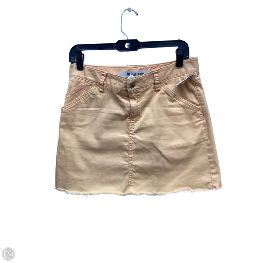 Skirt Mini & Short By Gap In Orange, Size: 6