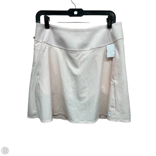 Athletic Skirt By Puma In Pink, Size: L