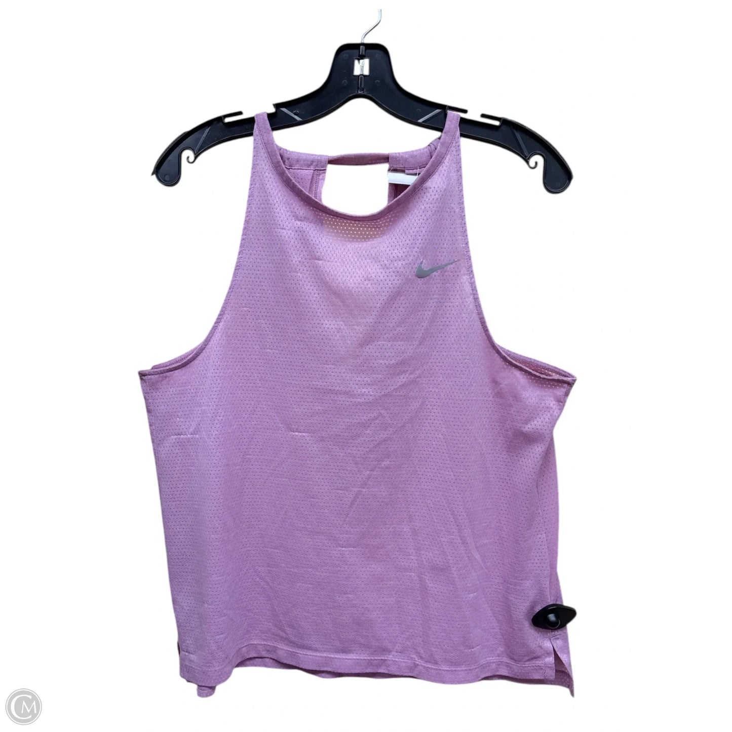 Athletic Tank Top By Nike Apparel In Purple, Size: M
