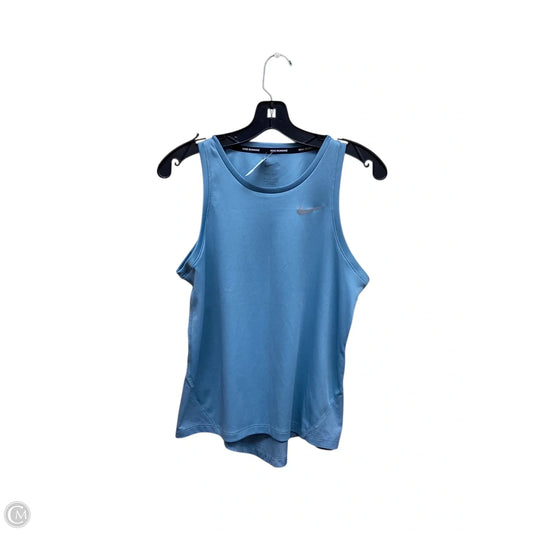Athletic Tank Top By Nike Apparel In Blue, Size: S